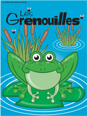 Affiche thémagique - Les grenouilles