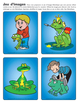 Jeu d'images Les Grenouilles