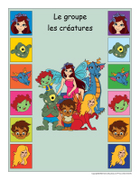 identification groupe-Créatures