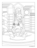images a colorier-Parc
