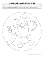 images de plancher-Légumes