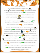 Histoire imagées Halloween sécurité