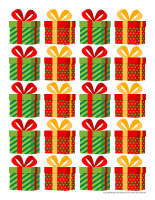 jeu d’association-Chiffres et cadeaux