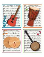 jeu d’images-Instruments de musique-1