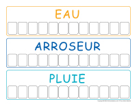 jeu de mots-Jeux d’eau