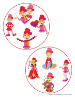 jeu des doubles-Lutins de la Saint-Valentin