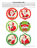 jeu des peres Noel 2024