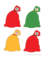 jeux Pères Noel et chiffres