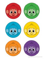 jeux de classement-Singes