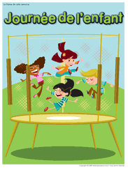 Affiche thématique - Journée de l'enfant
