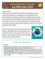 lettre thematique-Activites par la nature-La fete de lete
