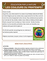 lettre thematique-Activites par la nature-Les couleurs du printemps
