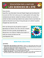lettre thematique-Activites par la nature-Les sciences de lete