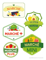 logos d’épicerie