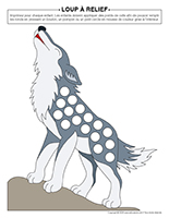 loup à relief