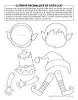 lutin personnalisé et articulé