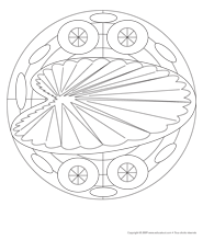 Ouvrir-mandalas grenouilles