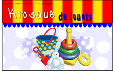 Kiosque de jouets