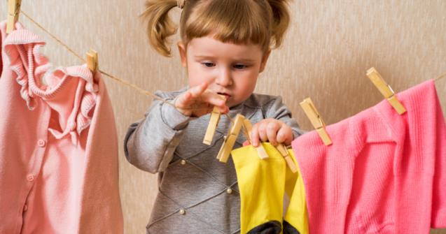 Sac à linge personnalisé pour enfant - L - Corde à linge