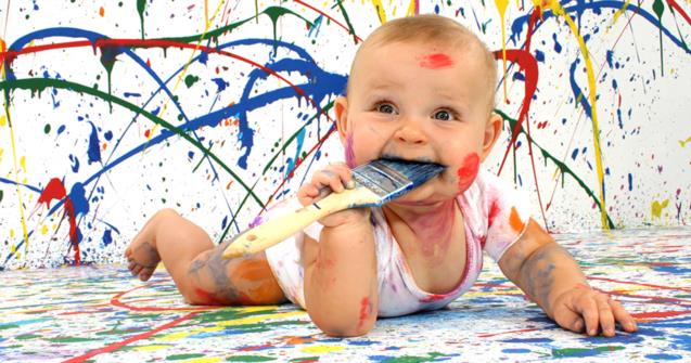 La Peinture Activites Pour Enfants De 0 A 18 Mois Educatout La Peinture Activites Pour Enfants De 0 A 18 Mois Educatout