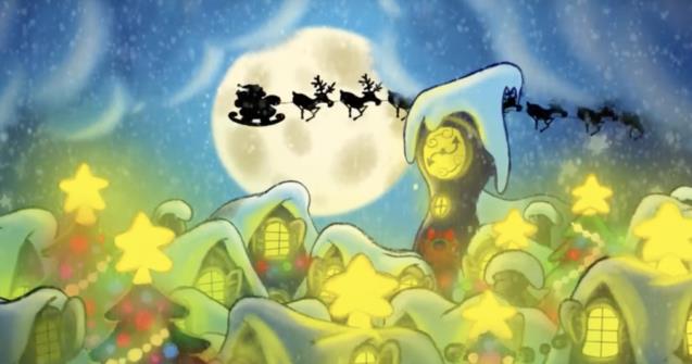 Le père Noël est arrivé