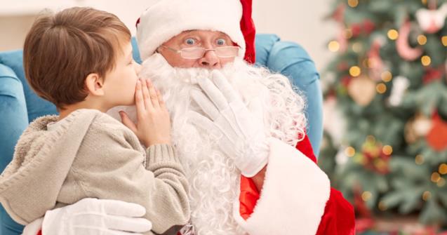 Petit Papa Noël fait parler les enfants