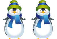 modèles pingouins et manchots