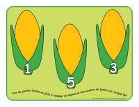 napperons de jeux à modeler-Légumes