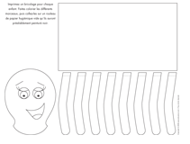 Modèle bricolage- Pieuvre