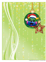 papier à lettres – Noël - Poni papier à lettres – Noël - Poni