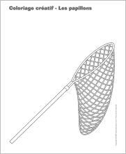 Ouvrir Coloriage créatif – Les papillons