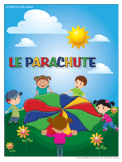 Affiche thématique Le Parachute
