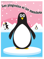 Affiche thématique - Les pingouins et les manchots