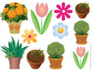 Ouvrir-mobile plantes et fleurs