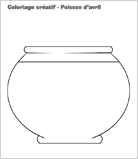 Coloriage créatif - Poisson d'avril