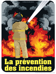 Affiche thématique - Prévention des incendies