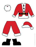 poupée à habiller Noël