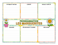 programmation interactive-Marguerites