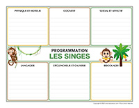 programmation interactive-Singes