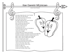 Chanson - Les bons gros légumes