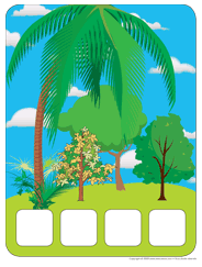 Jeux d’association des arbres fruitiers
