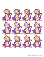 singes à trier-compter