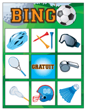 Ouvrir bingo des sports
