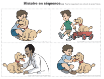Ouvrir histoire en séquence –le vétérinaire