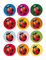 Pictogramme Jeu des places Les coccinelles